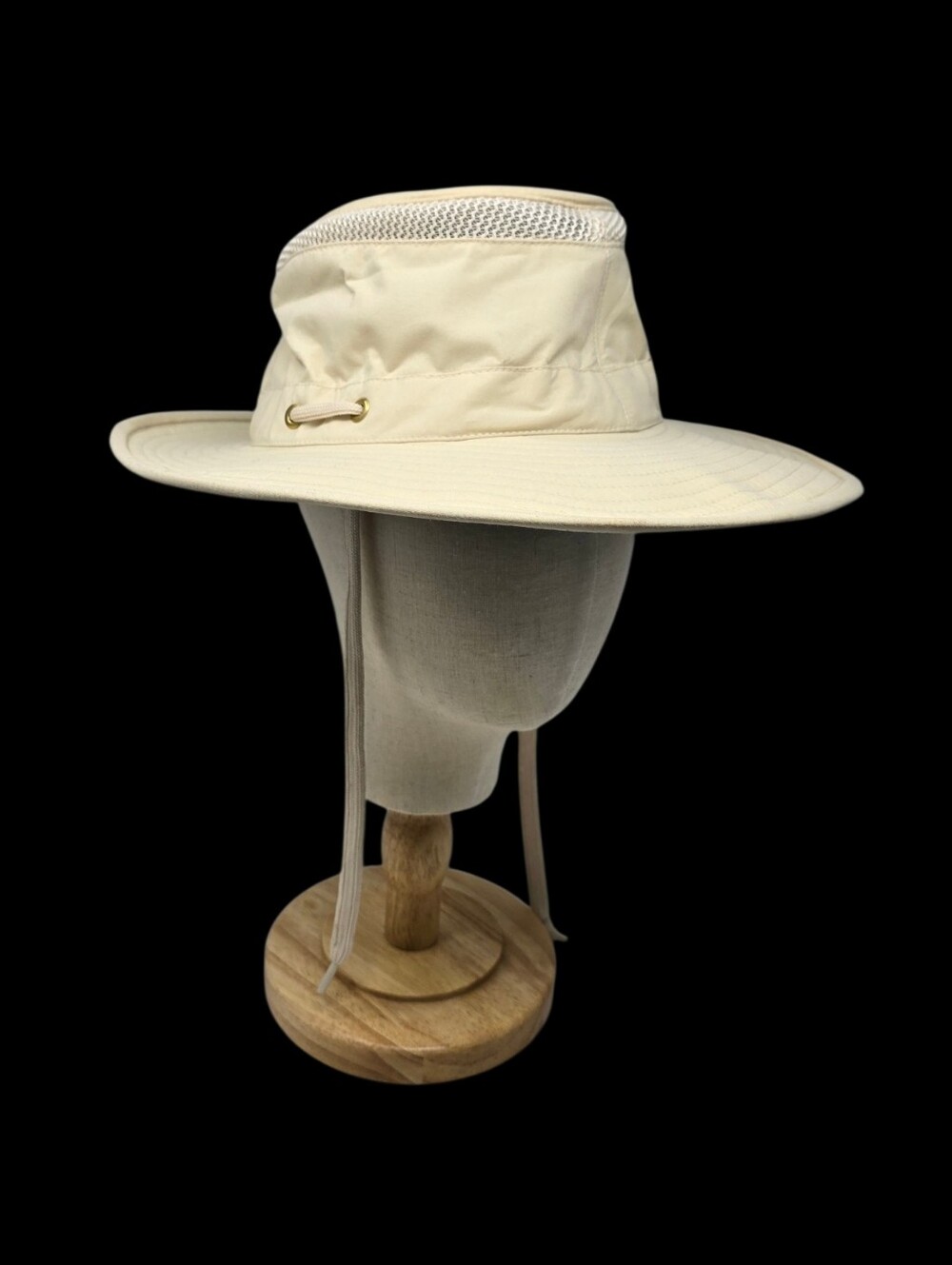 Tilley The Airflow LTM6 Broad Brim Sun Hat Light Stone Size 7 3/8 - Picture 4 of 15